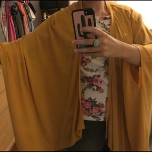 Mustard colored sweater